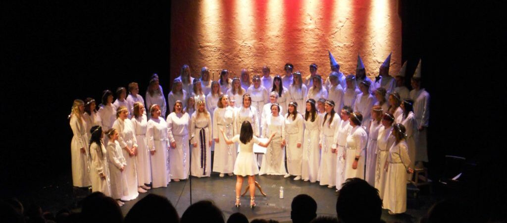 Luciatåg eller julkonsert på företag